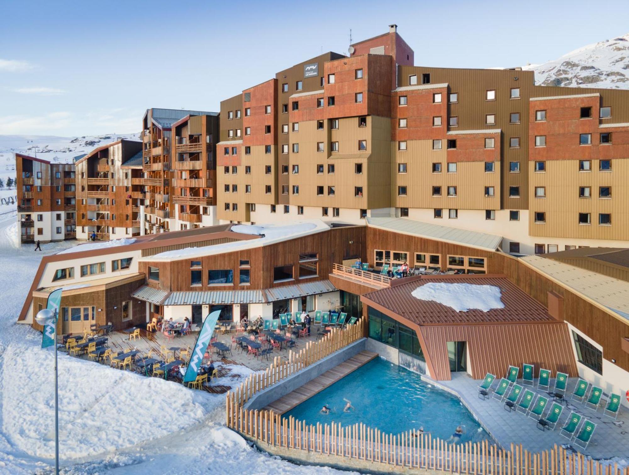 Hôtel Club mmv Les Bergers **** Alpe d'Huez Exterior foto