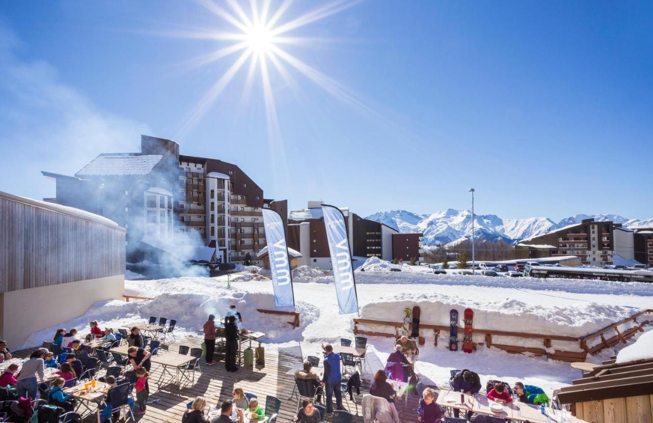 Hôtel Club mmv Les Bergers **** Alpe d'Huez Exterior foto